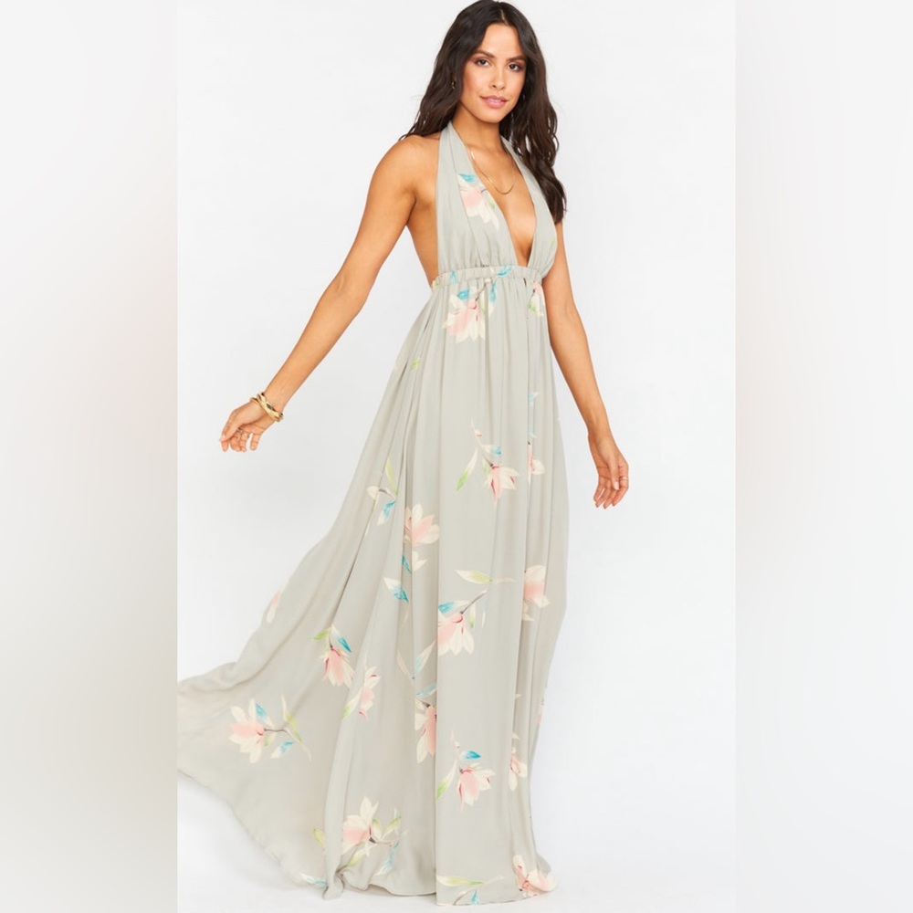 NWT Show Me Your Mumu Luna Halter Dress